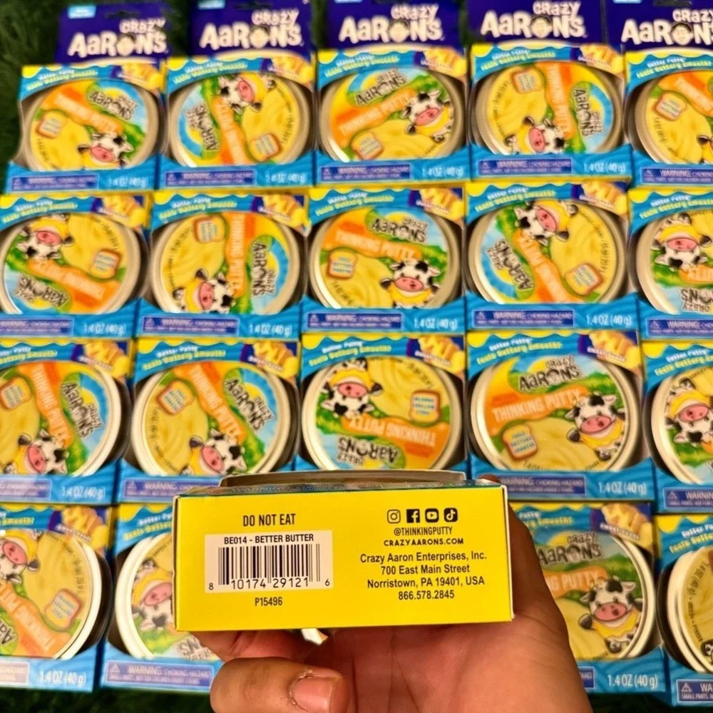 (1) Crazy Aaron's Better Butter Putty Tin Squishy